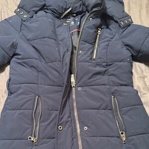 Women's Navy Quilted Jacket